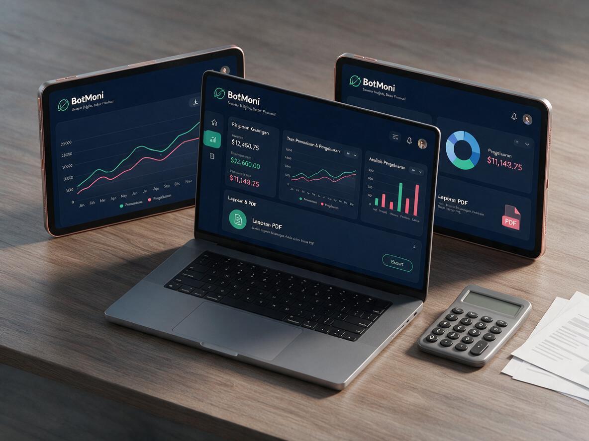Website Catat Keuangan: Kapan Perlu Dashboard, Kapan Chat
